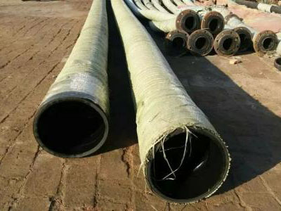 大口徑吸排泥膠管